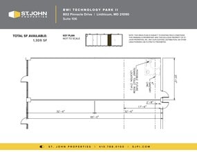 806 Pinnacle Dr, Linthicum Heights, MD for lease Floor Plan- Image 1 of 1