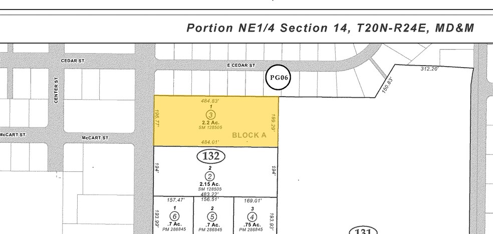 240 Veterans Memorial Hwy S, Fernley, NV à vendre - Plan cadastral - Image 1 de 1