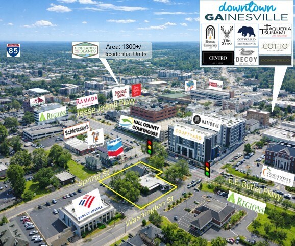 316 Washington St SE, Gainesville, GA à vendre - Photo du bâtiment - Image 2 de 19