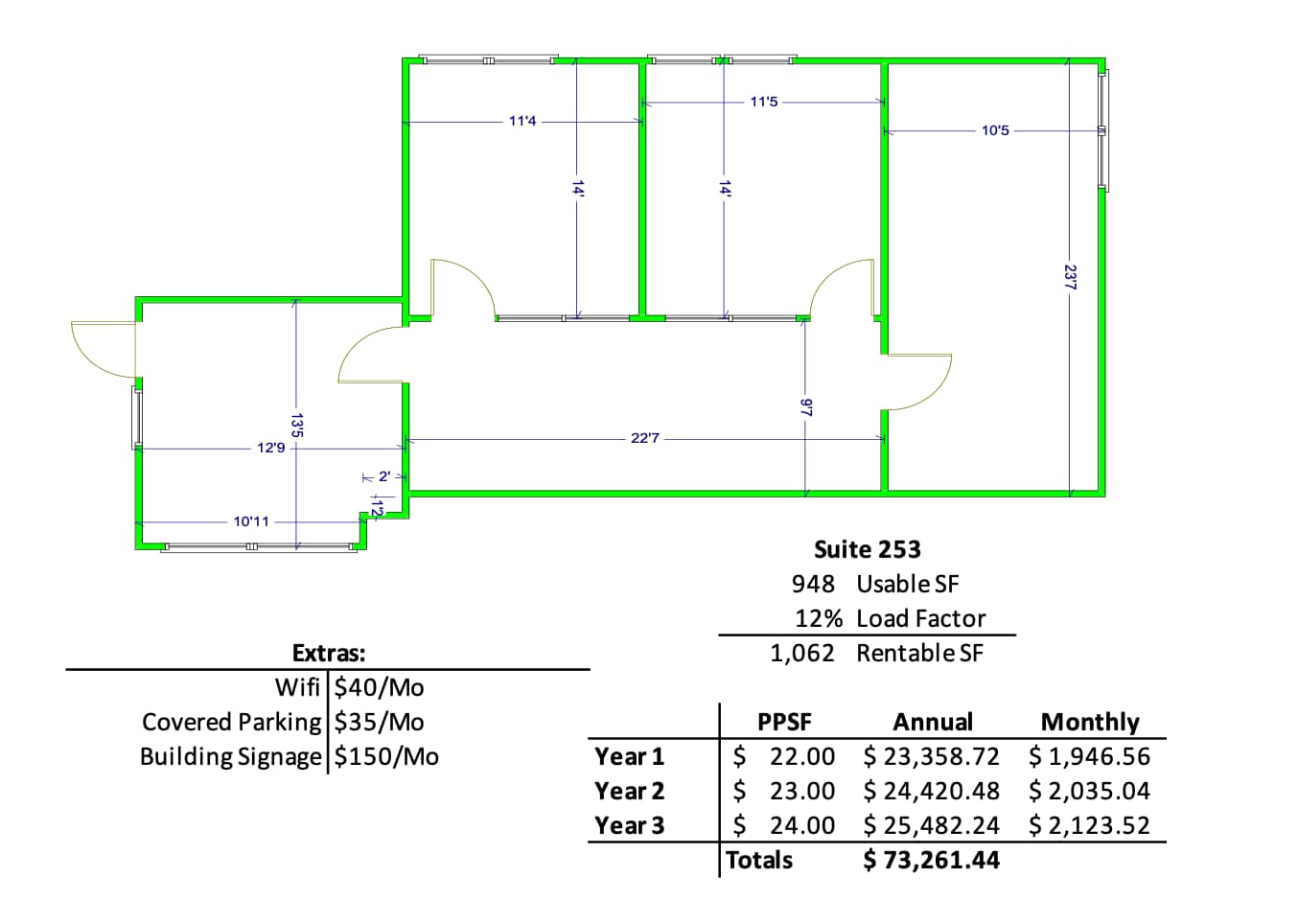 1825-1845 E Northern Ave, Phoenix, AZ à louer Photo intérieure- Image 1 de 12