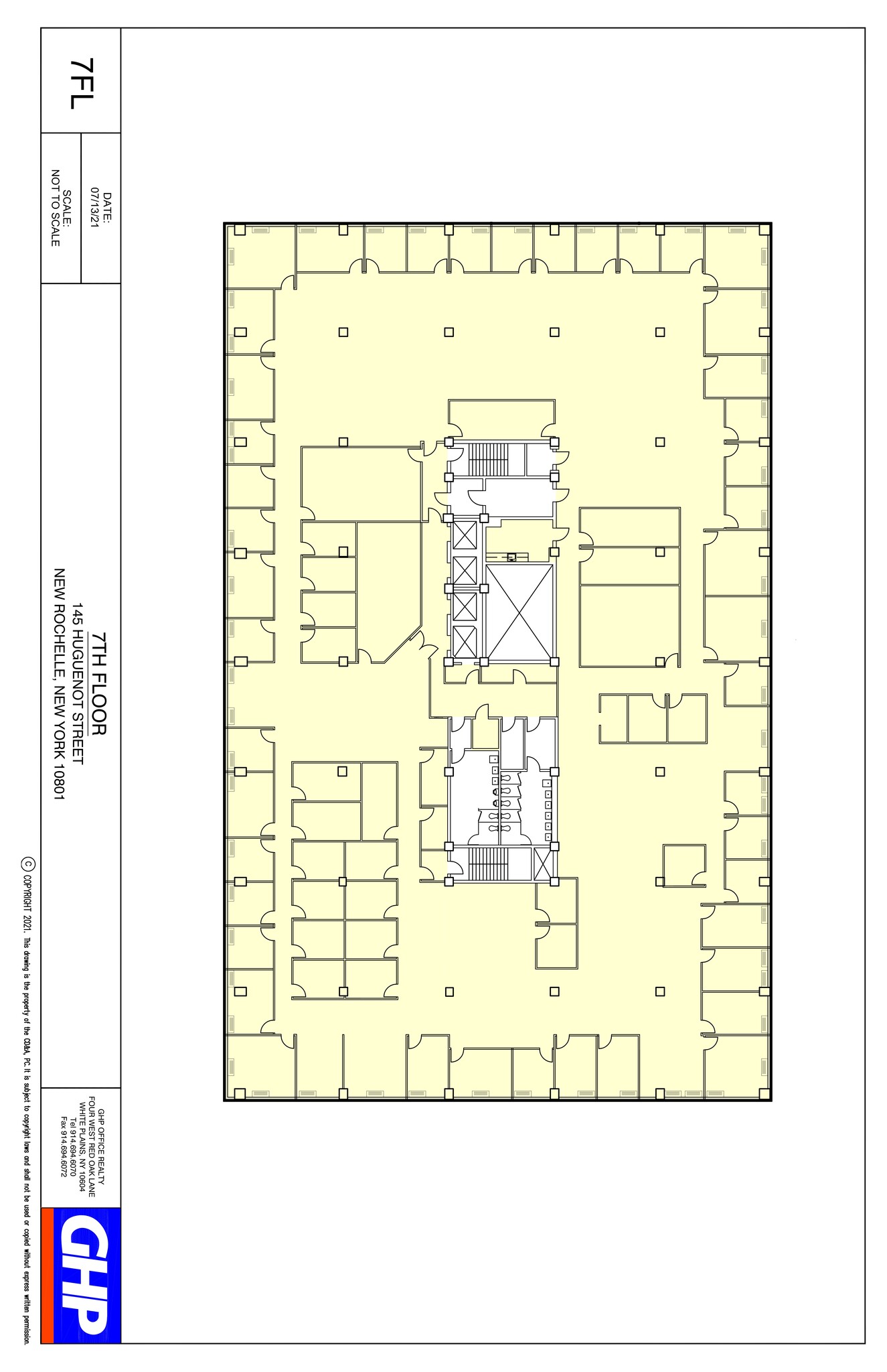 145 Huguenot St, New Rochelle, NY à louer Plan de site- Image 1 de 1