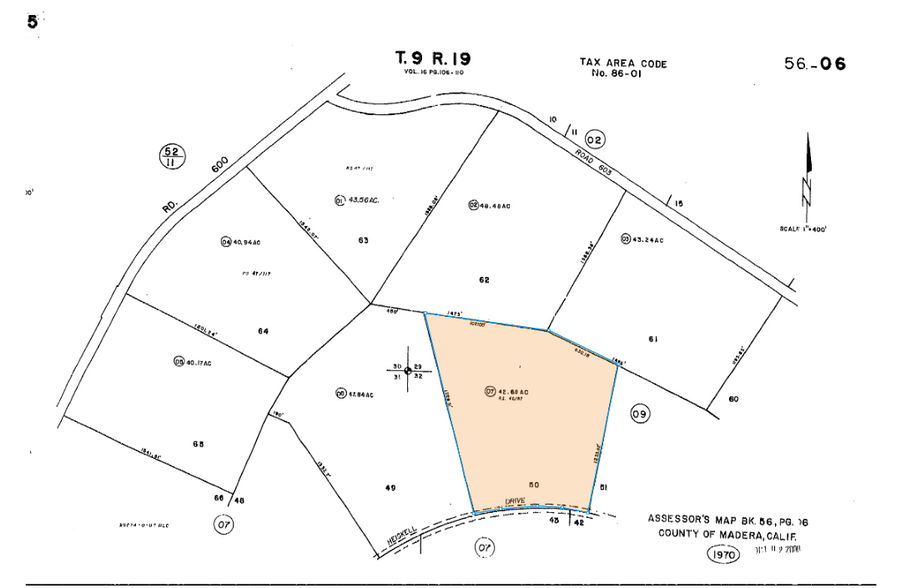 34151 Heiskell Dr, Raymond, CA à vendre - Plan cadastral - Image 2 de 3