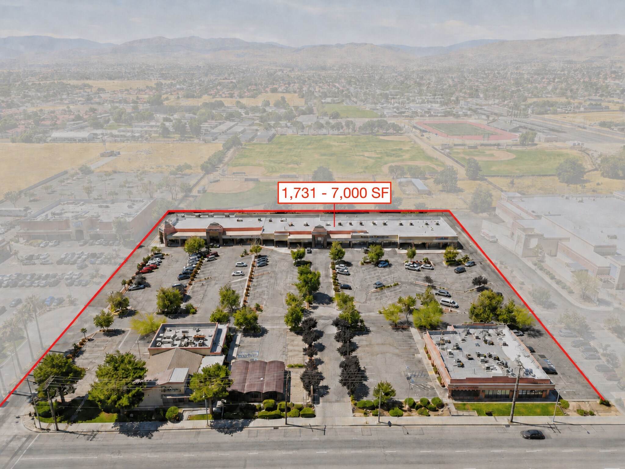2140 E Palmdale Blvd, Palmdale, CA à louer Photo du bâtiment- Image 1 de 26