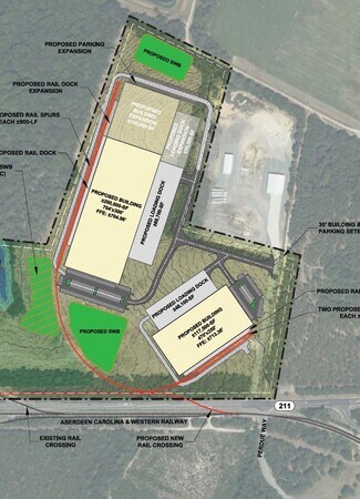 Plus de détails pour 967 NC Highway 211, Candor, NC - Industriel à vendre