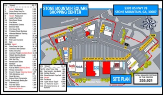 Plus de détails pour 5370 Stone Mountain Hwy, Stone Mountain, GA - Vente au détail à louer