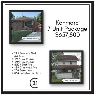 More details for Kenmore 7-Unit Package – Multifamily for Sale, Akron, OH
