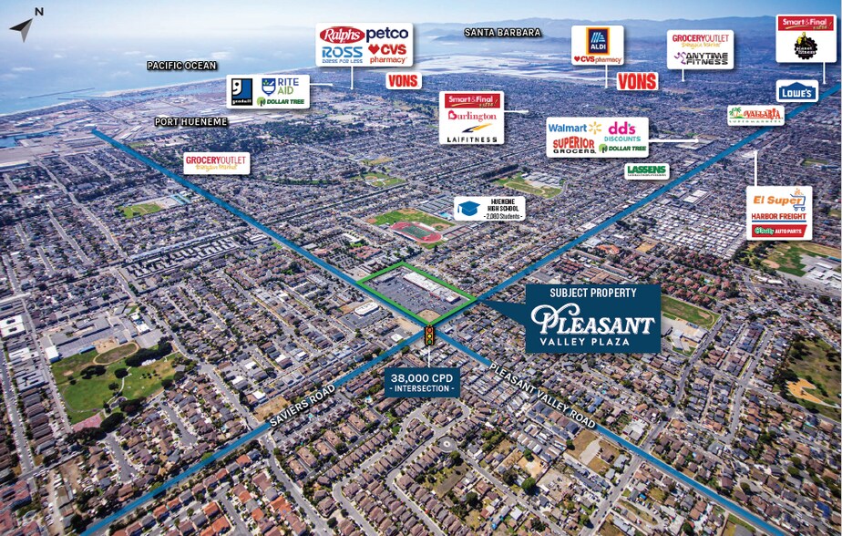 125-303 W Pleasant Valley Rd, Oxnard, CA à vendre - Photo du bâtiment - Image 3 de 4