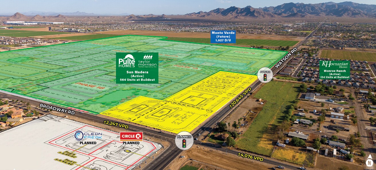 NW Watson Rd & Broadway, Buckeye, AZ à vendre Photo du bâtiment- Image 1 de 4