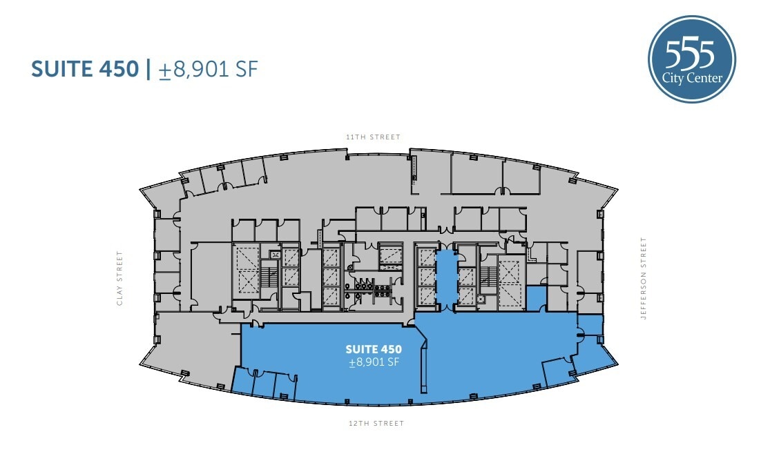 555 12th St, Oakland, CA for lease Floor Plan- Image 1 of 1