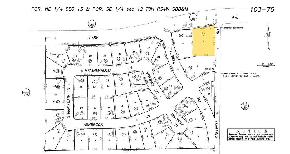 1606 E Clark Ave, Santa Maria, CA for sale - Plat Map - Image 2 of 2