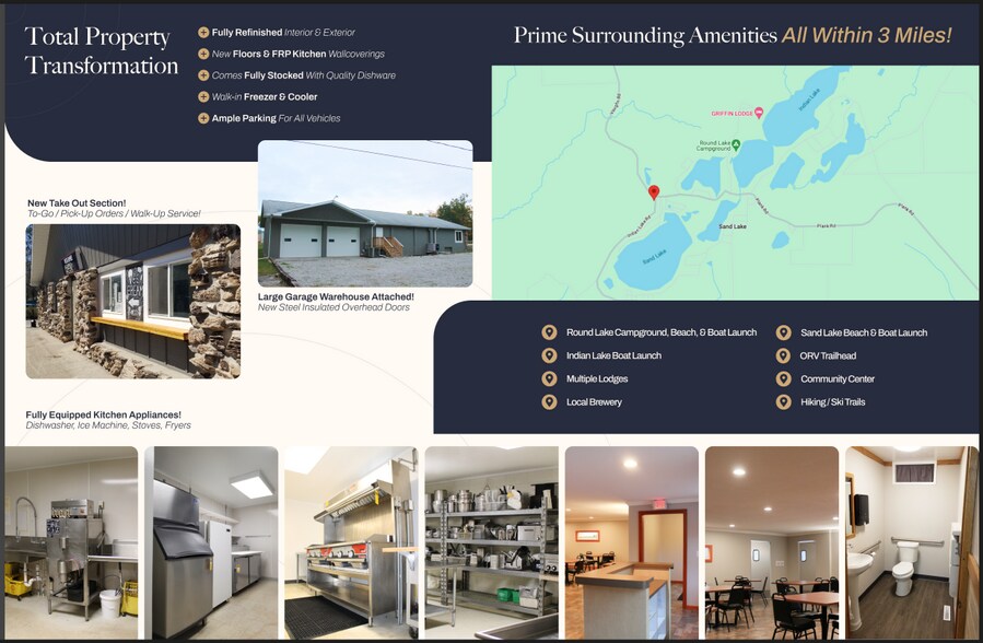 1951 Indian Lake Rd, National City, MI à vendre - Photo du bâtiment - Image 3 de 23