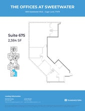 4675 Sweetwater Blvd, Sugar Land, TX for lease Floor Plan- Image 1 of 1