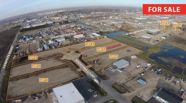 Campsite Road & Madison Crescent, Spruce Grove, AB for sale - Aerial - Image 1 of 1