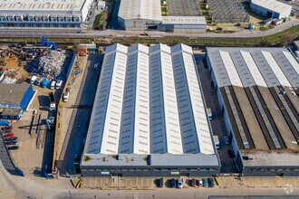 Nobel Rd, London, LND - AERIAL map view - Image1