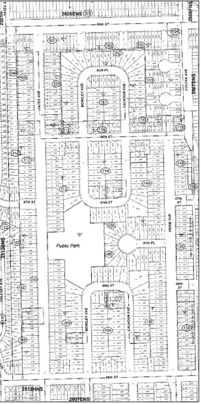 9624 S Colfax Ave, Chicago, IL à vendre - Plan cadastral - Image 2 de 2