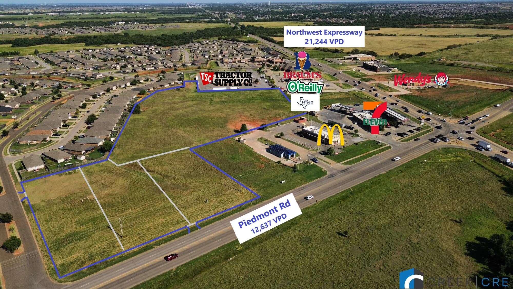 NW Expressway & Piedmont Rd, Yukon, OK for sale Primary Photo- Image 1 of 3