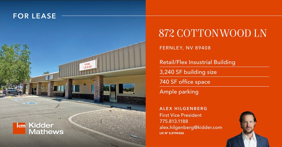 872 Cottonwood Ln, Fernley, NV à louer - Photo principale - Image 1 de 9