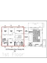 10 Princeton Ave, Rocky Hill, NJ for lease Typical Floor Plan- Image 2 of 3