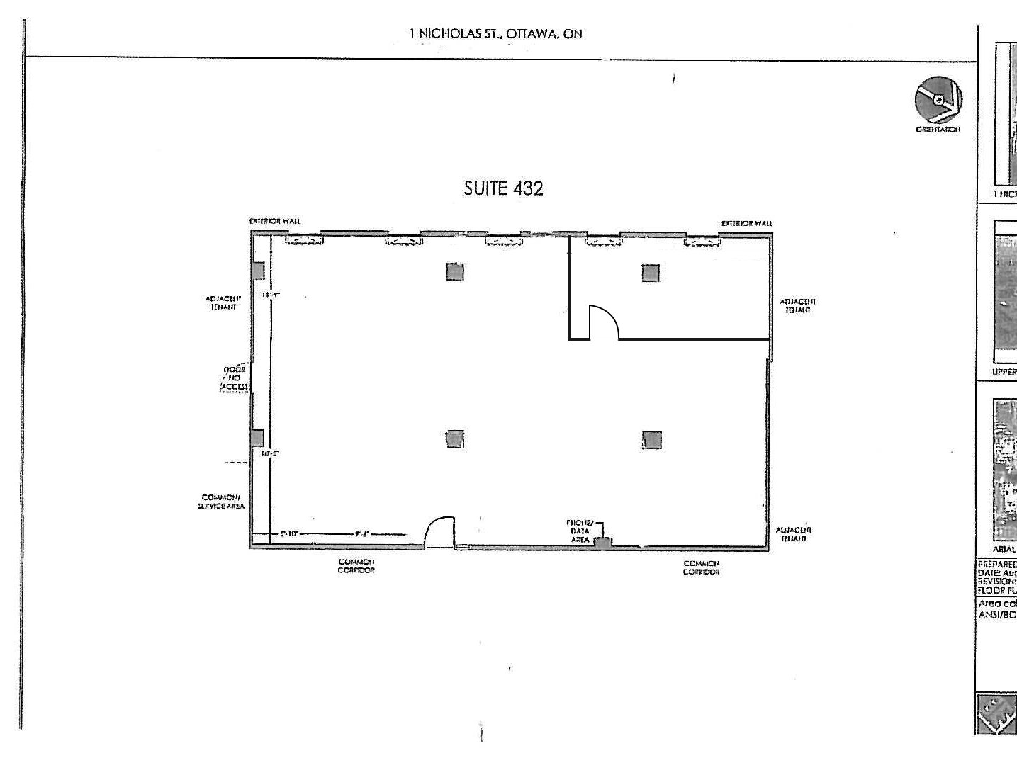 1-5 Nicholas St, Ottawa, ON à louer Plan d  tage- Image 1 de 1