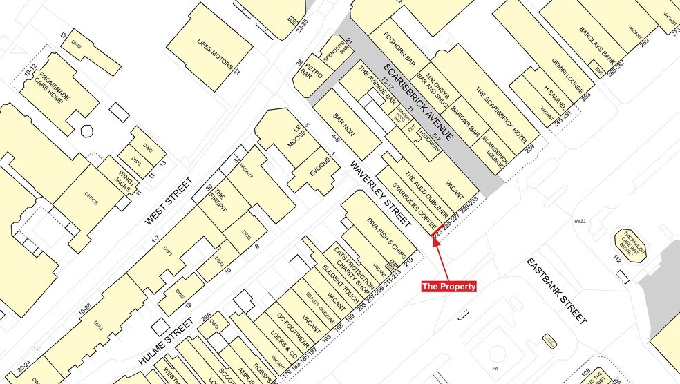 221-223 Lord St, Southport à vendre - Plan de site - Image 3 de 3