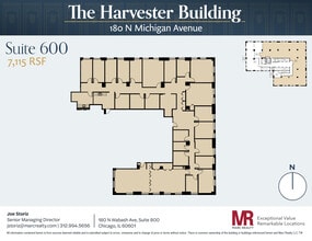 180 N Michigan Ave, Chicago, IL à louer Plan d’étage- Image 1 de 17
