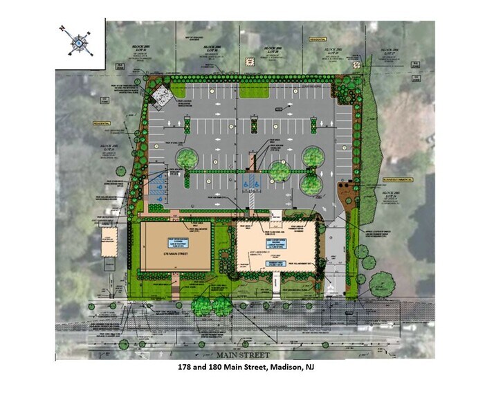 178 Main St, Madison, NJ for lease - Site Plan - Image 2 of 2
