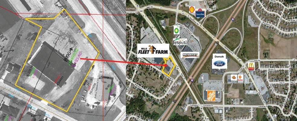 2490 Main St, Green Bay, WI à vendre - Photo du bâtiment - Image 2 de 4