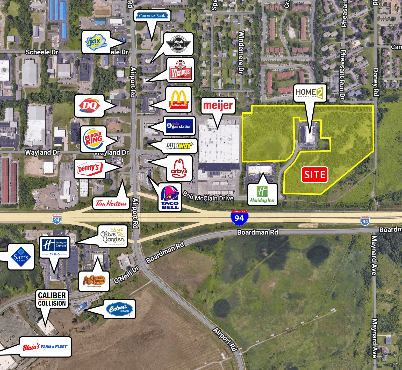 Bob McClain Dr, Jackson, MI for sale Primary Photo- Image 1 of 3