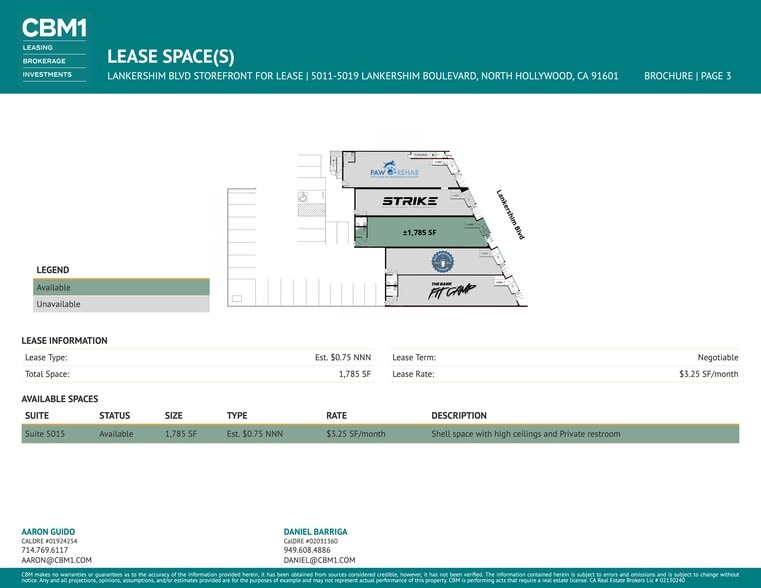 5011-5019 Lankershim Blvd, North Hollywood, CA à louer - Photo du bâtiment - Image 3 de 10