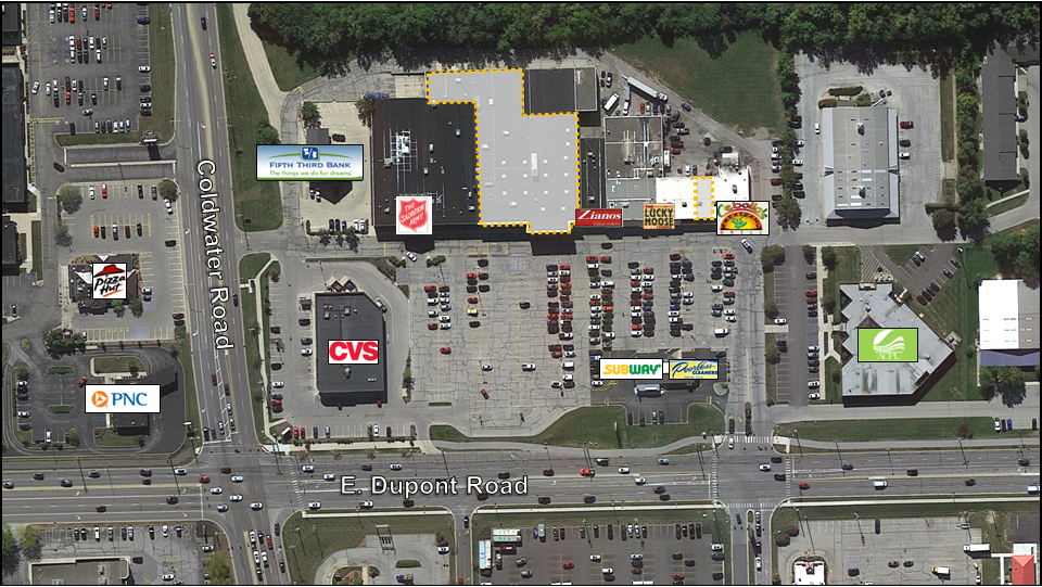 602-714 E Dupont Rd, Fort Wayne, IN à louer Photo du bâtiment- Image 1 de 5