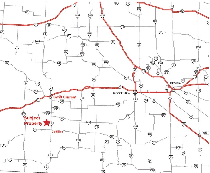 14 Rge 14 W3, Swift Current, SK à vendre - Aérien - Image 3 de 3