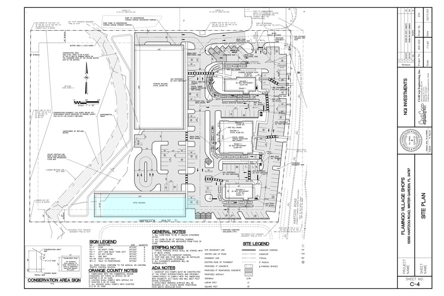 Hartzog Road, Winter Garden, FL à vendre - Plan de site - Image 2 de 2