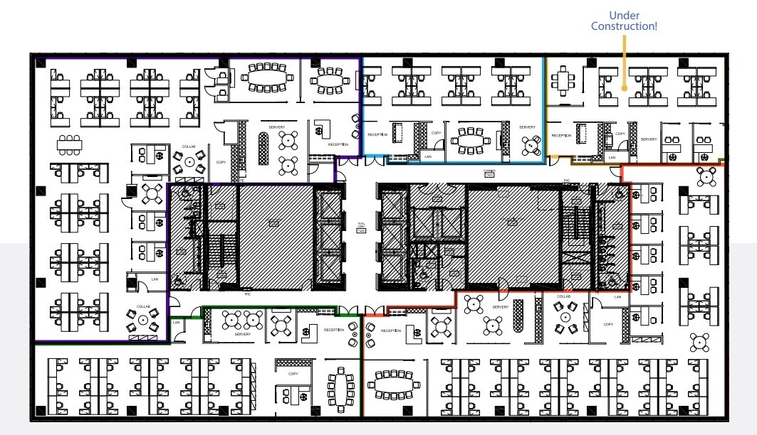 100 Queens Quay E, Toronto, ON à louer Plan d  tage- Image 1 de 2