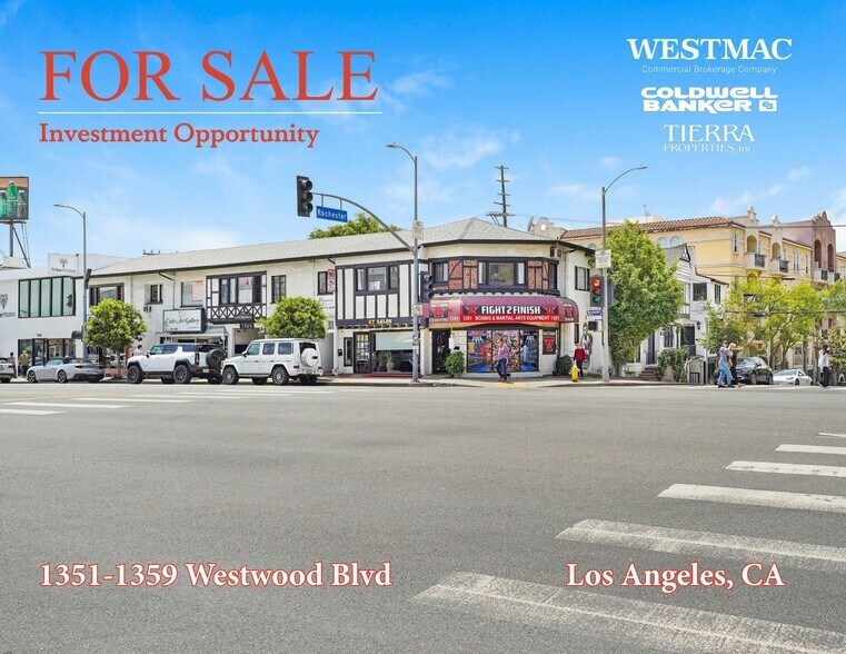 1351-1359 Westwood Blvd, Los Angeles, CA à vendre - Photo du bâtiment - Image 1 de 14