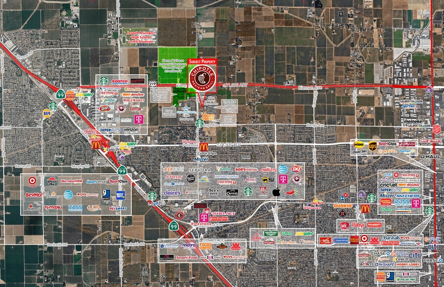 4620 Dale Rd, Modesto, CA for sale - Aerial - Image 3 of 12