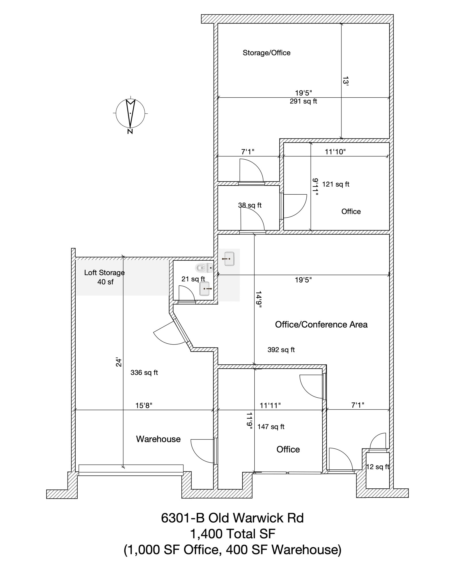 6301 Old Warwick Rd, Richmond, VA à louer Photo du bâtiment- Image 1 de 7