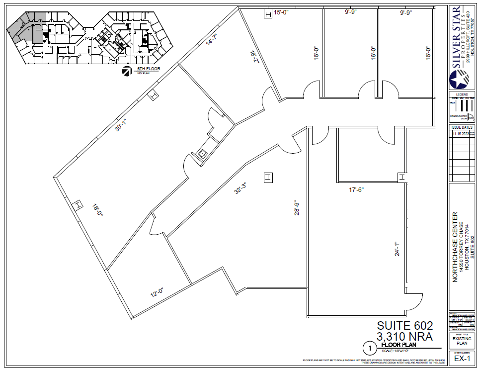 14550 Torrey Chase Blvd, Houston, TX à louer Plan d’étage- Image 1 de 1