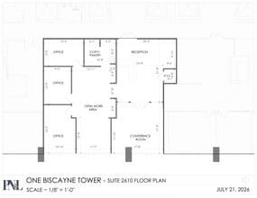 2 S biscayne Blvd, Miami, FL à louer Plan de site- Image 1 de 1