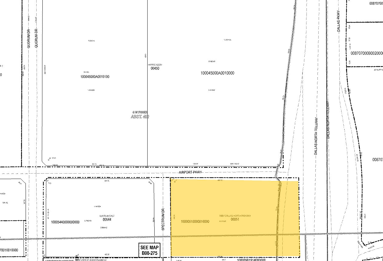 15851 Dallas Pkwy, Addison, TX à louer Plan cadastral- Image 1 de 25
