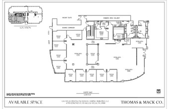 6795 Edmond St, Las Vegas, NV à louer Plan d’étage- Image 2 de 12