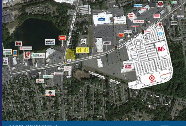 Plus de détails pour 1440 Boston Rd, Springfield, MA - Commerce de détail à louer