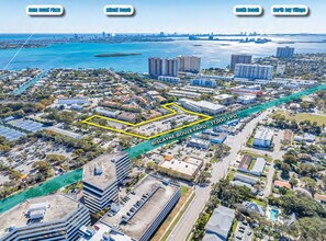 11717 Biscayne Blvd, Miami, FL - Aerial  map view