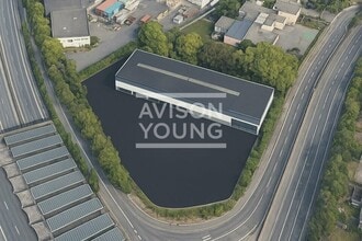 Villeneuve La Garenne - Aerial  map view