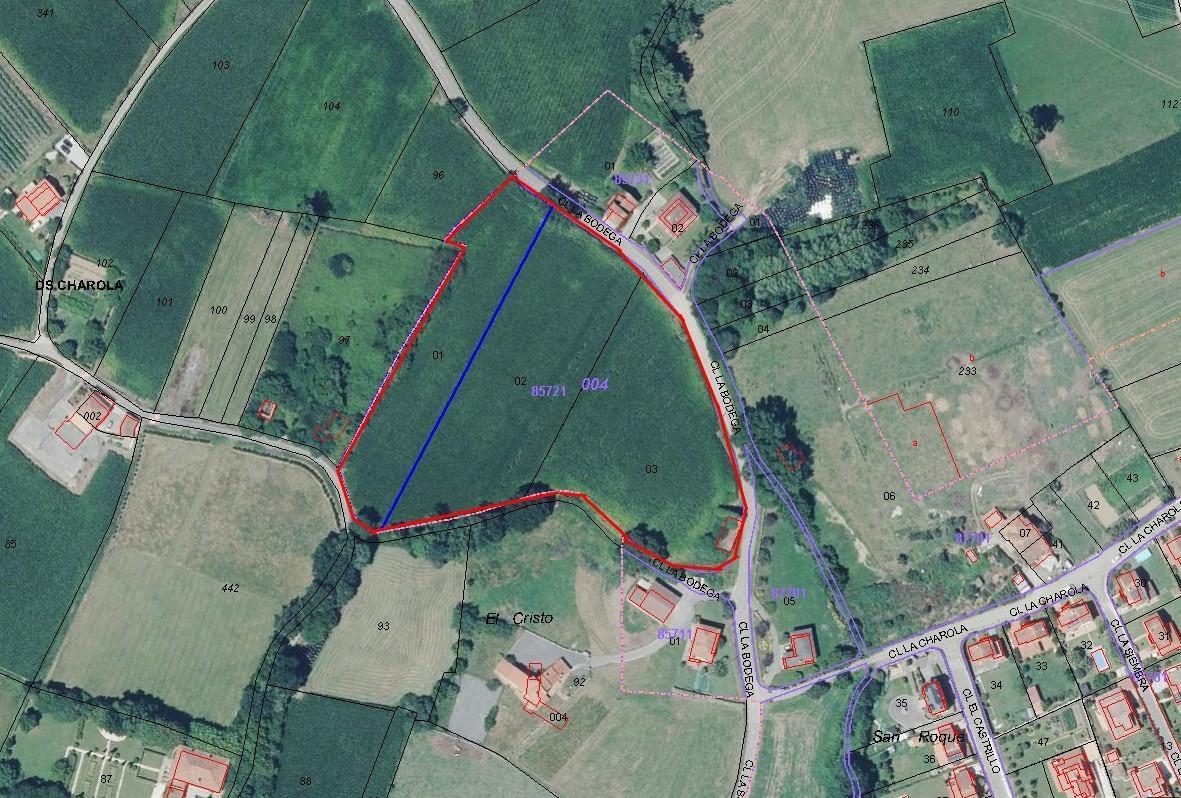 Land in Bárcena de Cicero, Cantabria for sale Site Plan- Image 1 of 2