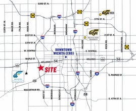 4200 W Harry St, Wichita, KS à louer Carte- Image 2 de 6