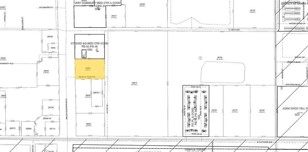 3000 Medical Park Dr, Tampa, FL à vendre - Plan cadastral - Image 1 de 1