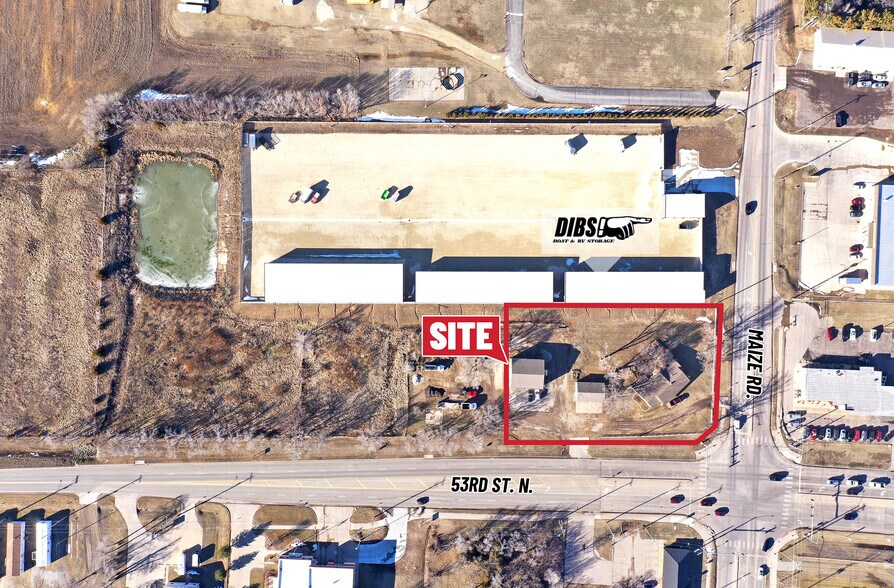 5401 N Maize Rd, Maize, KS à vendre - Aérien - Image 2 de 2
