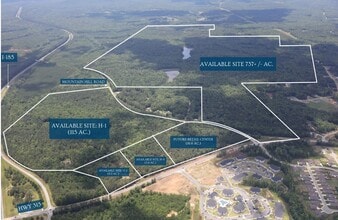 Hwy 315 H-5, Fortson, GA - AERIAL  map view - Image1