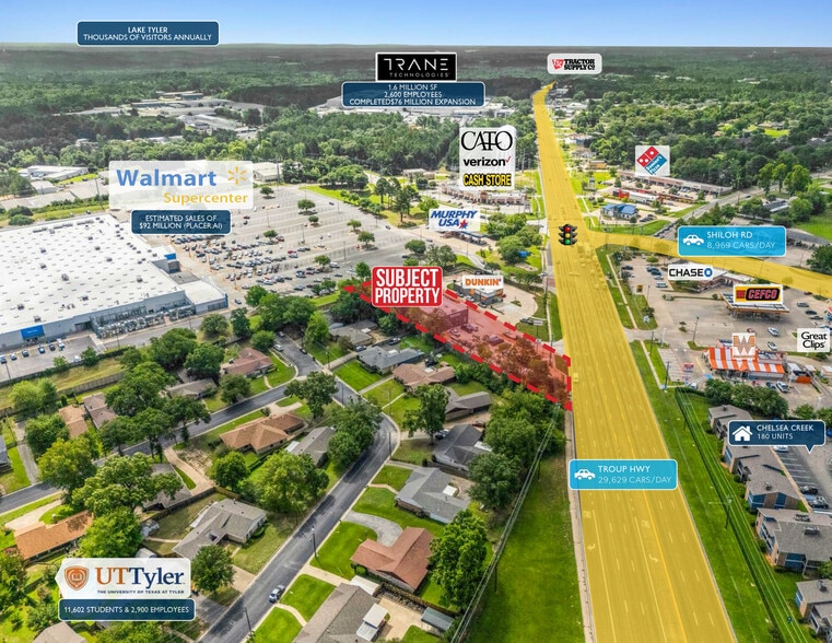 5008-5012 Troup Hwy, Tyler, TX for sale - Building Photo - Image 3 of 5