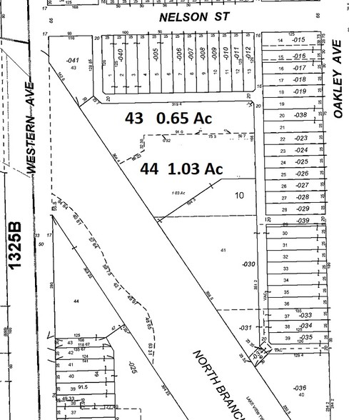 2331 W Nelson St, Chicago, IL à vendre - Plan cadastral - Image 2 de 2